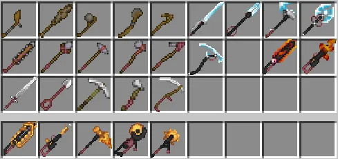 RFX Reworks, Текстуры, Minecraft