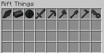 Rift Things, Моды, Minecraft