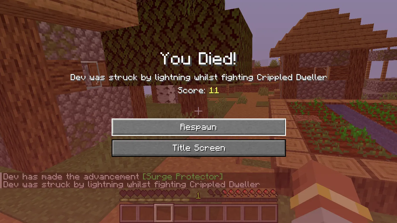 The Crippled Dweller (168 downloads!), Моды, Minecraft