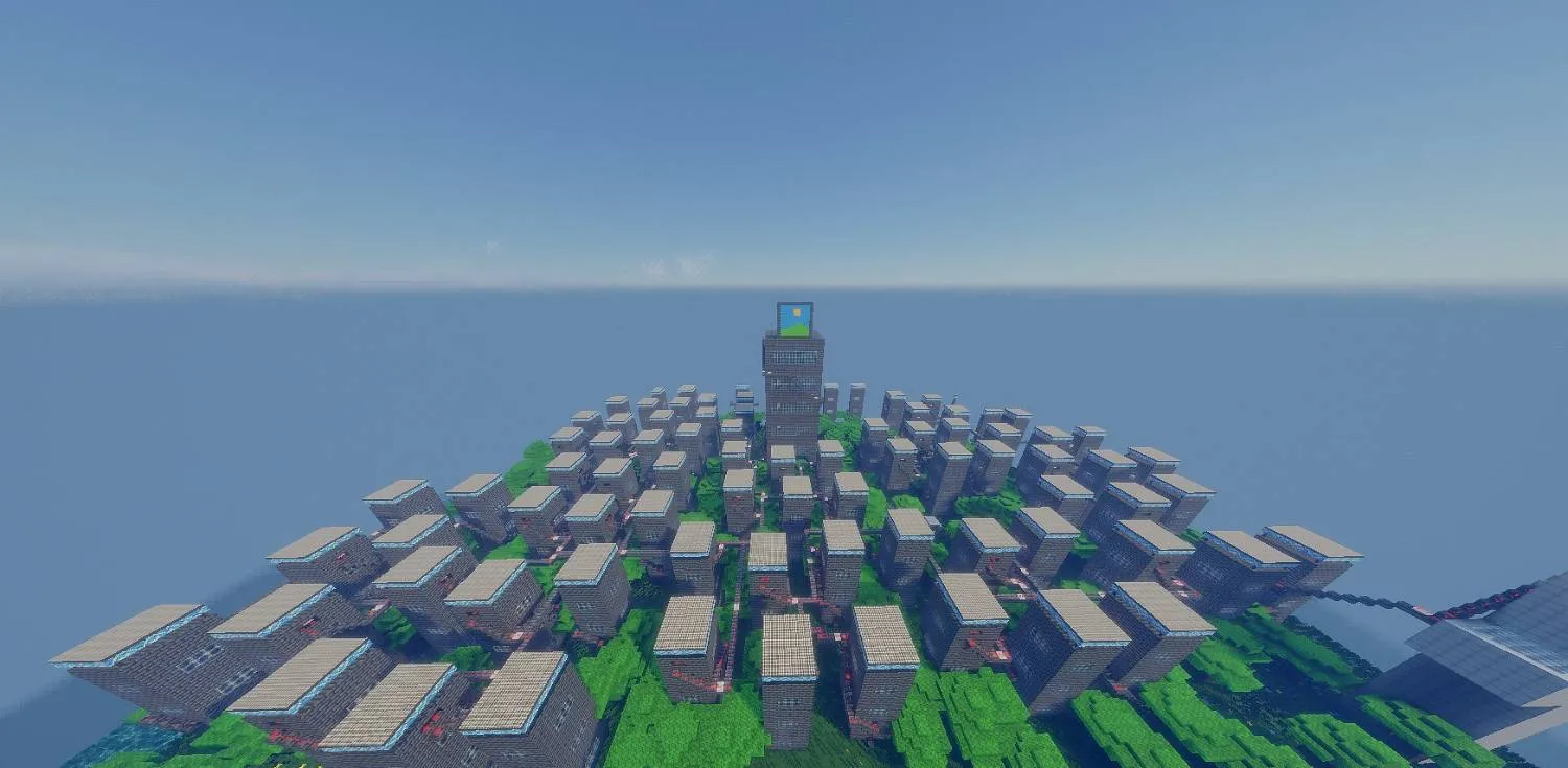Electric Cities, Карты, Minecraft