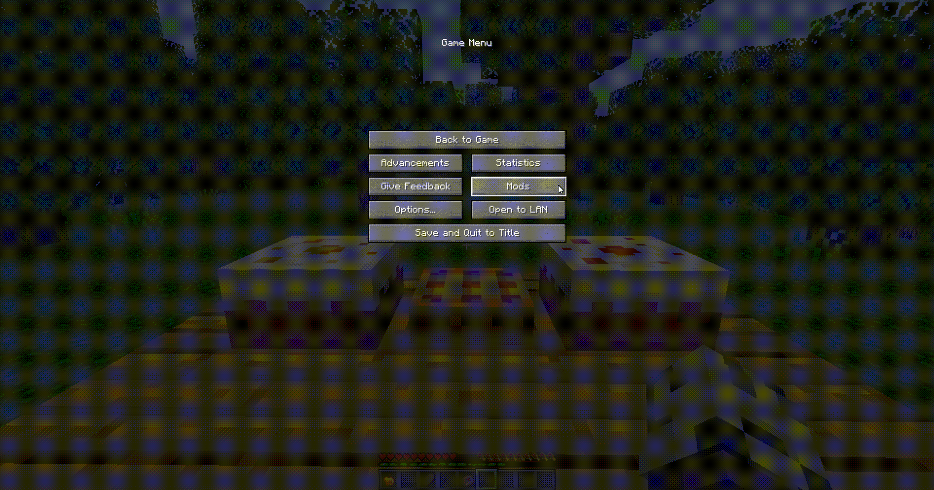 NoHunger, Моды, Minecraft