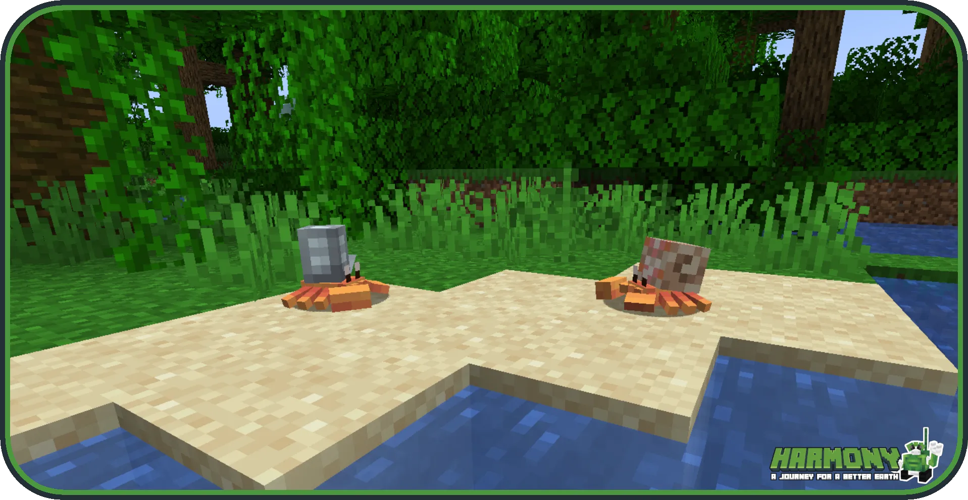 Harmony: A journey for a better earth — скриншот 2 (Моды, Minecraft)