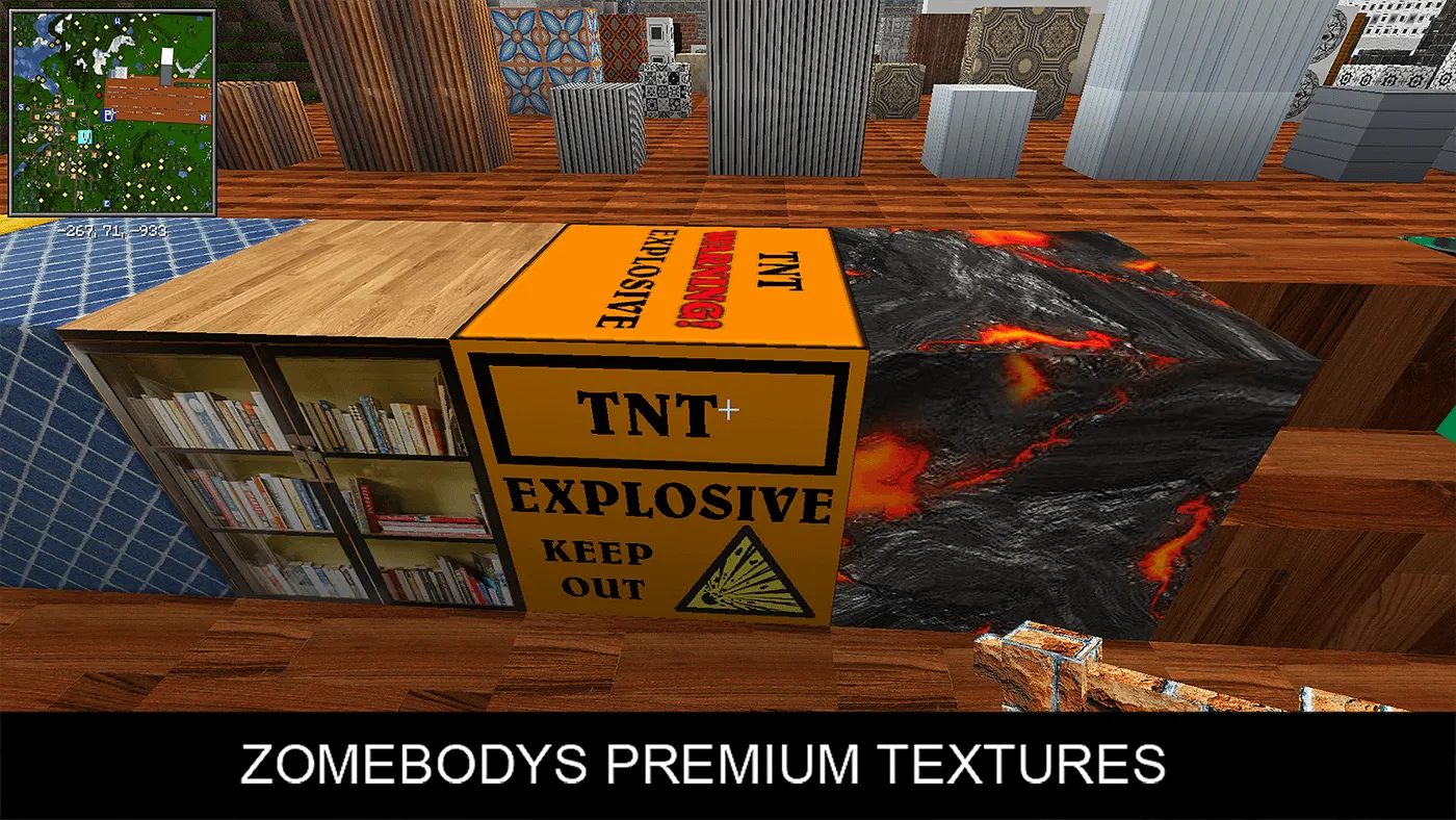 ZOMEBODYS Premium Textures — скриншот 5 (Текстуры, Minecraft)