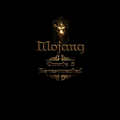 Ornate 5 Re-resurrected - HD Golden Fonts AddOn — скриншот 2 (Текстуры, Minecraft)