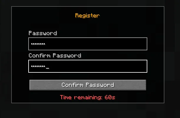 SimpleAuth User, Моды, Minecraft