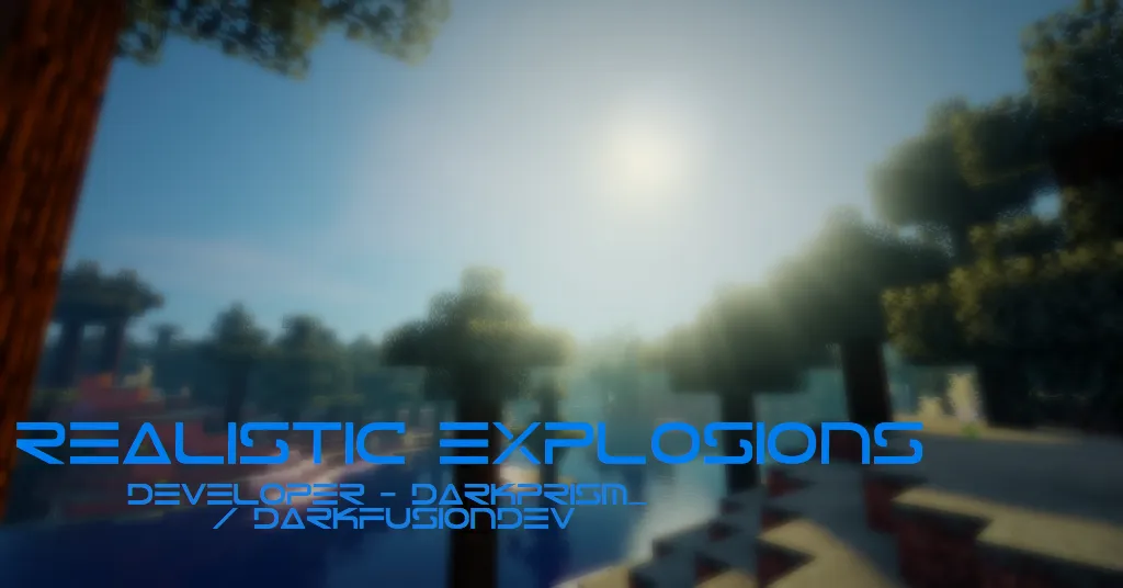 Realistic Explosions, Плагины, Minecraft
