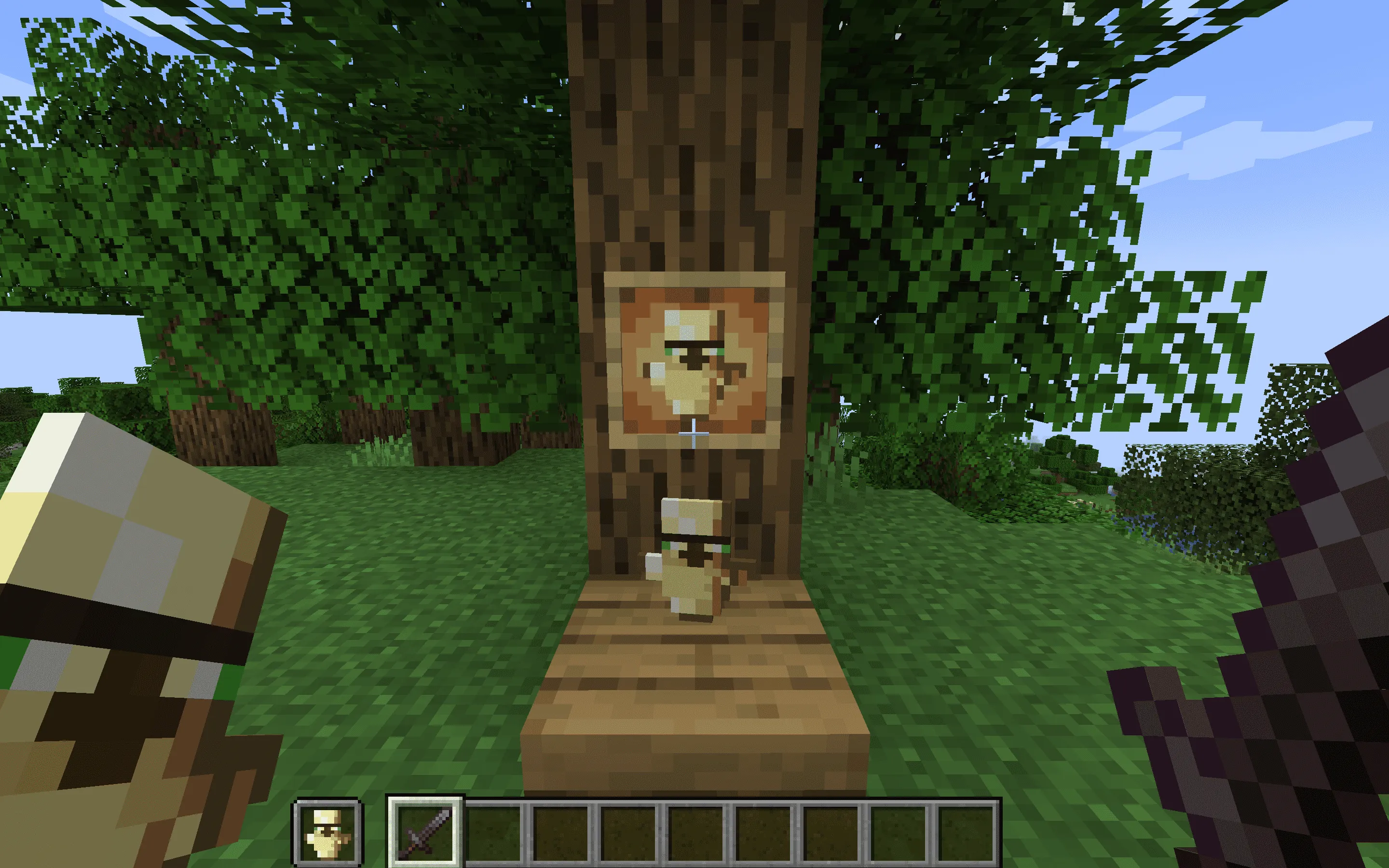 Golden Villager Totem of Undying — скриншот 1 (Текстуры, Minecraft)