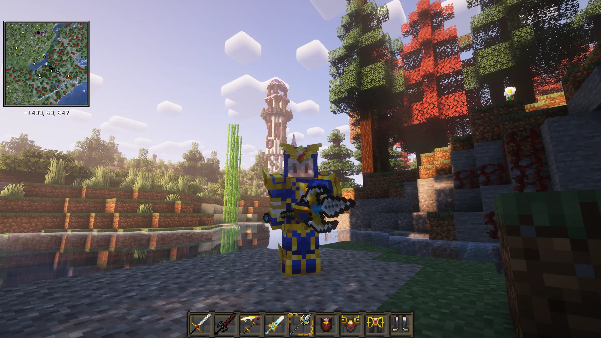 Cisco's Armoury, Моды, Minecraft