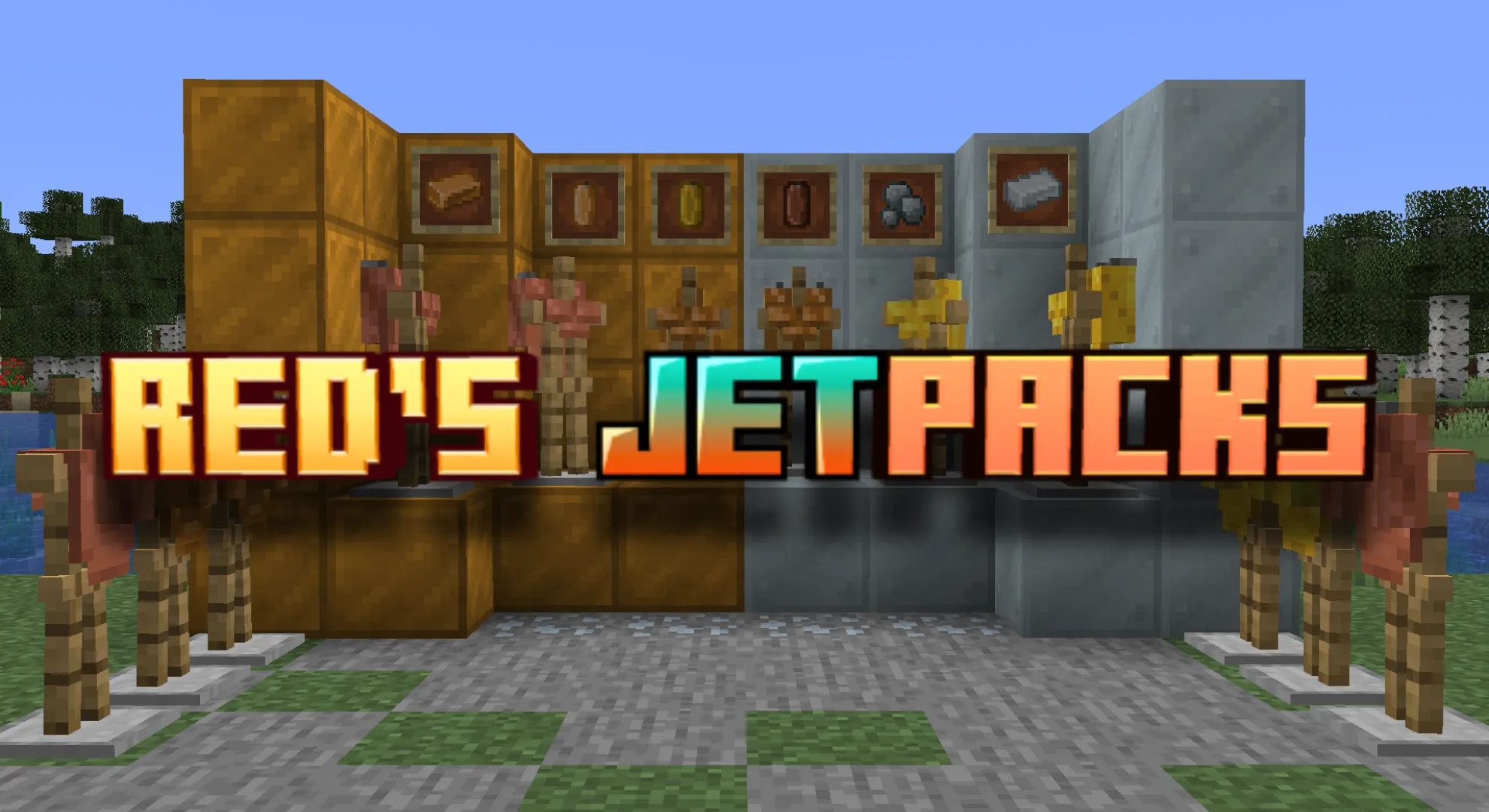 Red's JetPacks, Моды, Minecraft