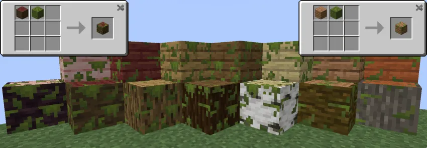 Mossin' Around, Моды, Minecraft