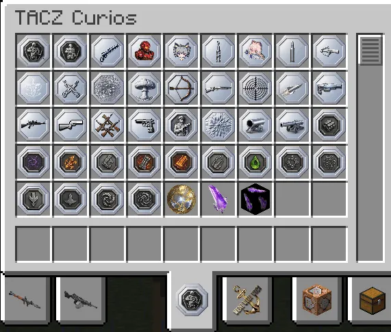 TaczCurios — скриншот 2 (Моды, Minecraft)