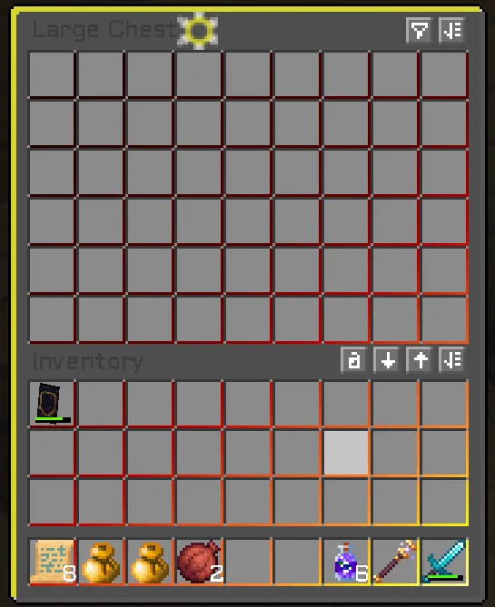 Sacred Dawn UI, Текстуры, Minecraft