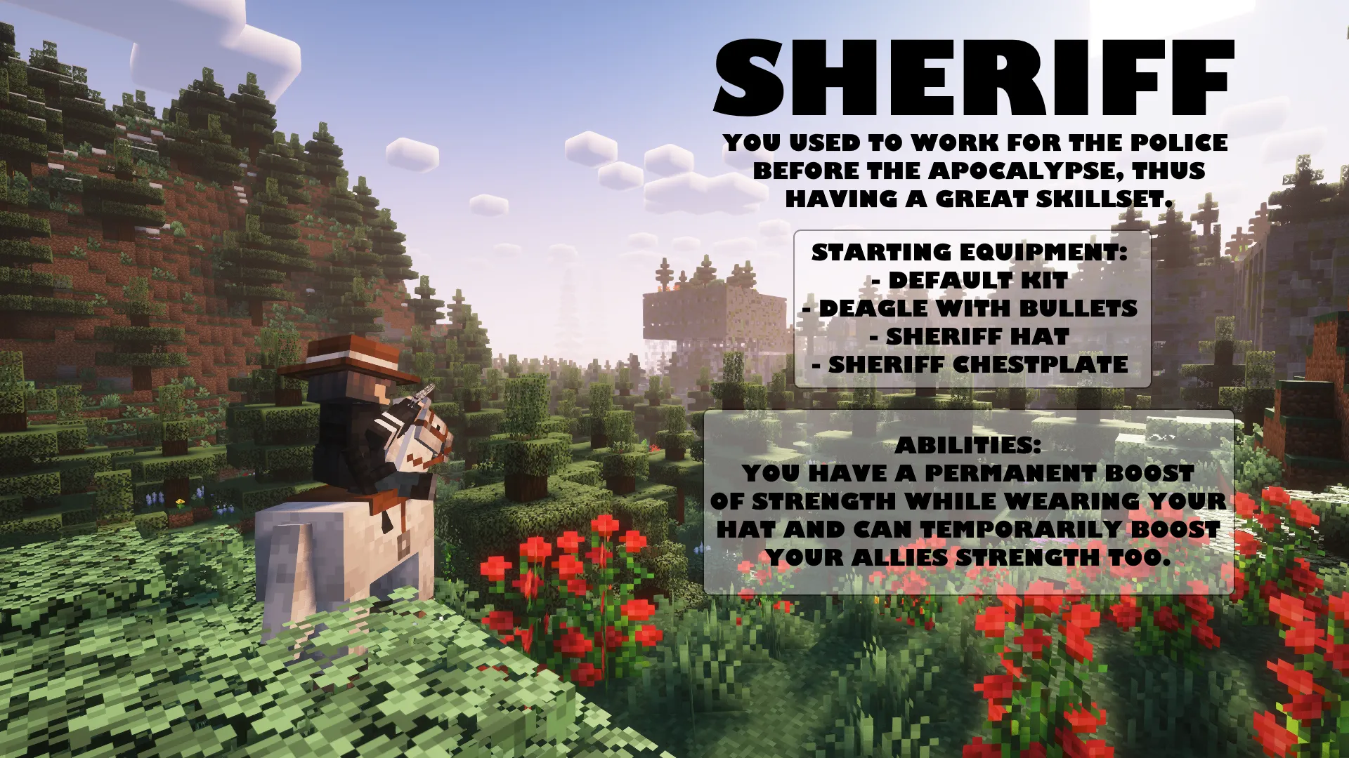 Z apocalypse origins, Моды, Minecraft