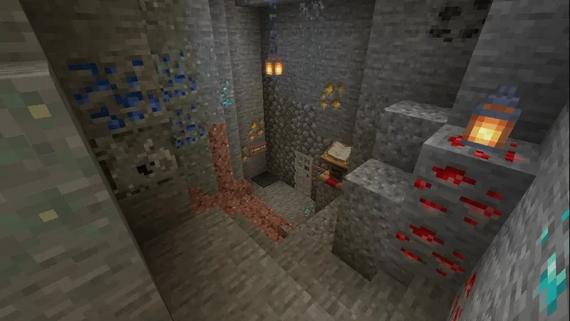 The Cave, Карты, Minecraft