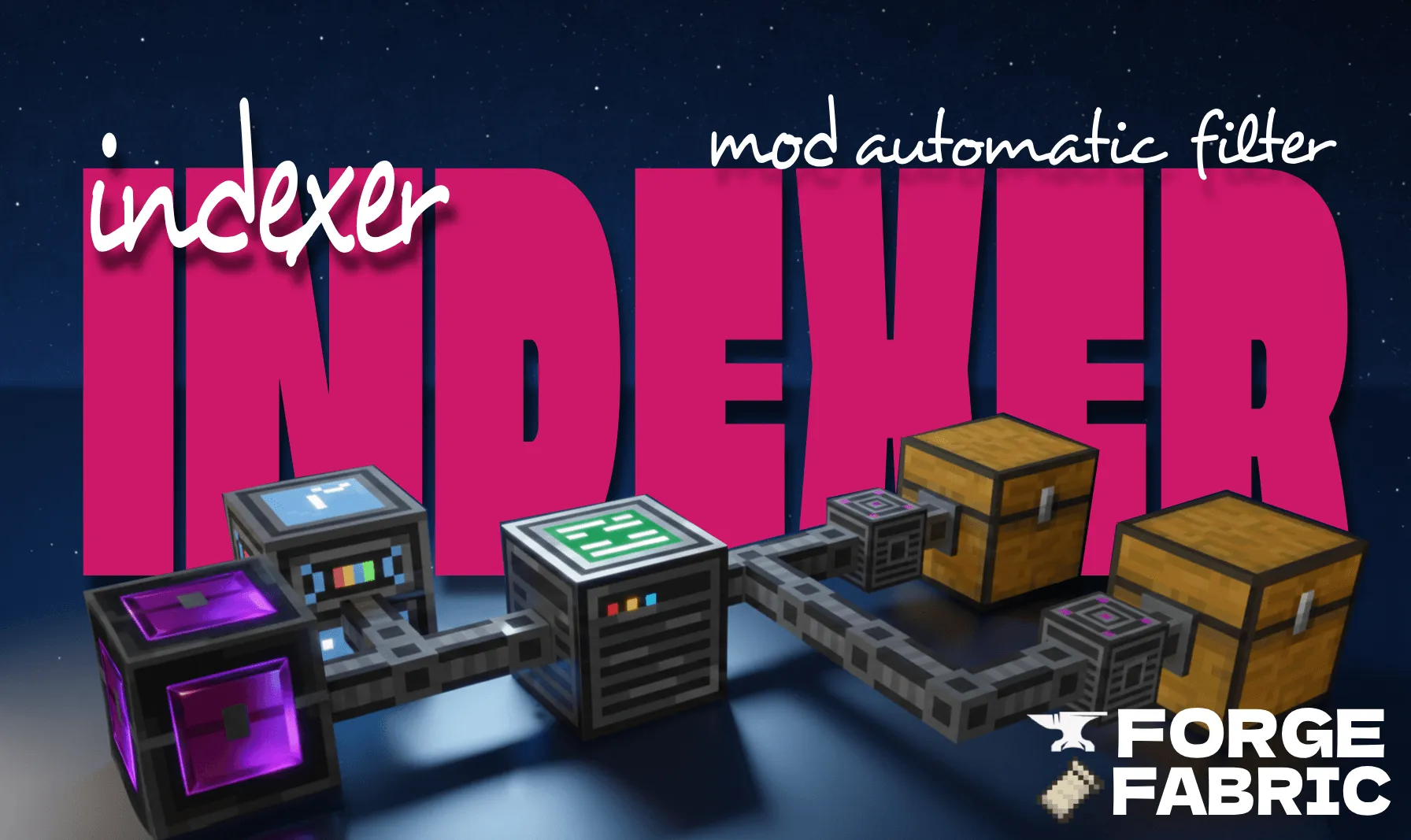 Indexer, Моды, Minecraft