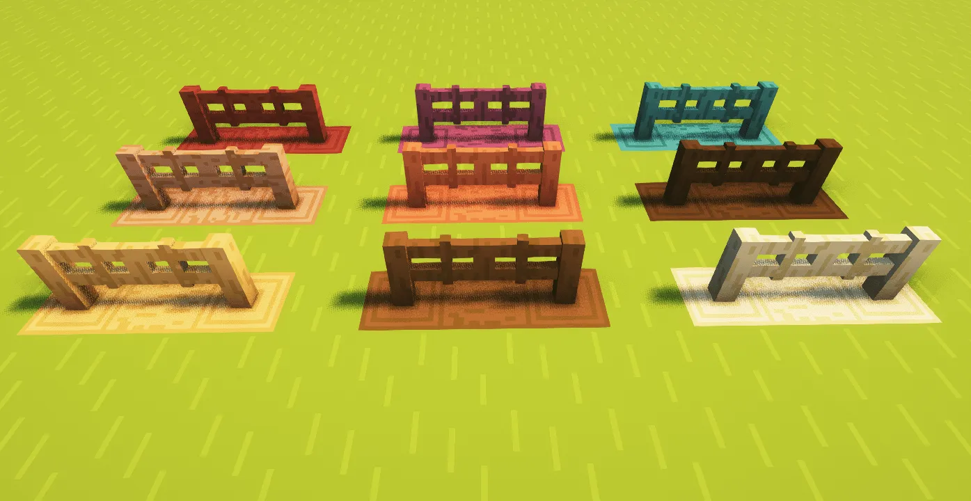 Log Fences, Моды, Minecraft