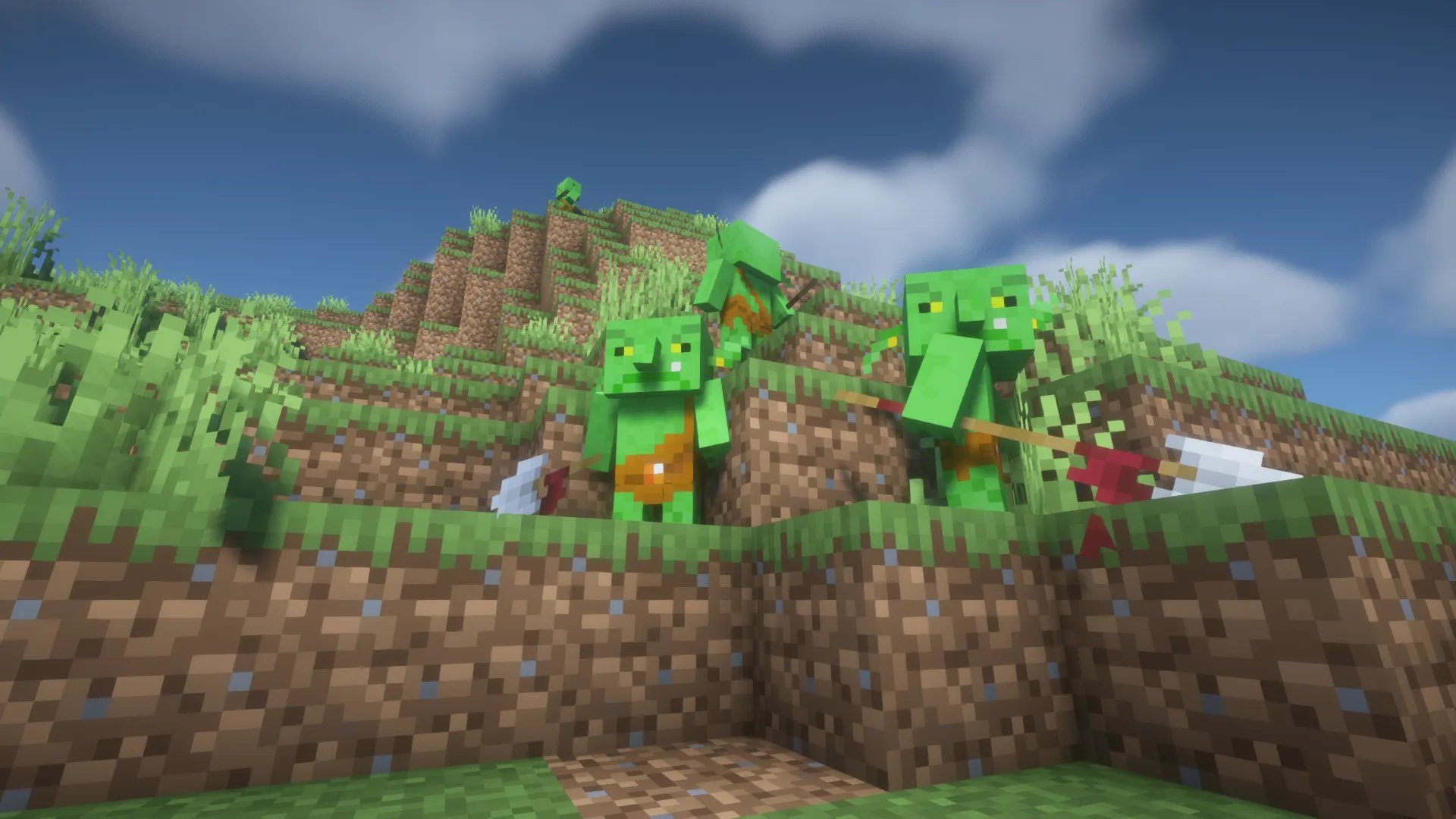 Ruthless Beings, Моды, Minecraft