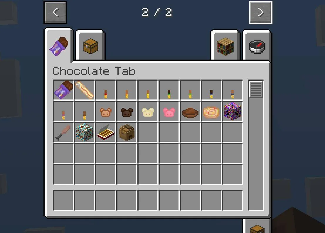 Chocolates & Sweets, Моды, Minecraft