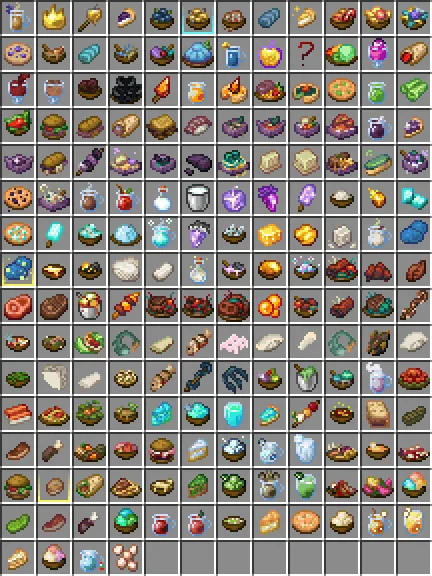 Eating Animations x Farmer's Delight Add-ons — скриншот 1 (Текстуры, Minecraft)