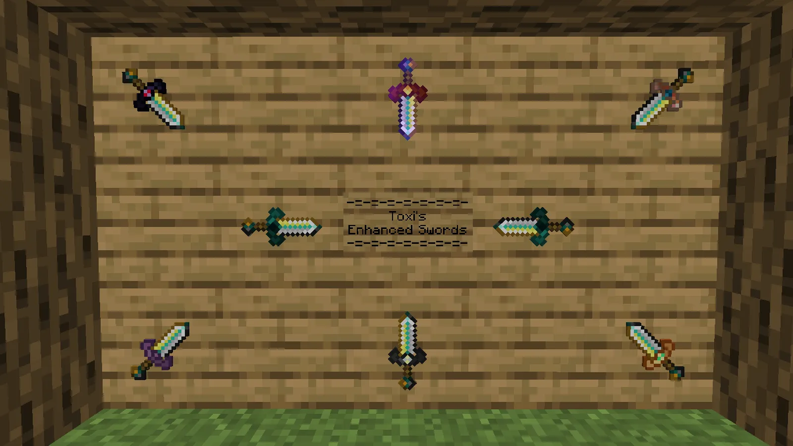 Toxi's Enhanced Swords: Reforged — скриншот 1 (Моды, Minecraft)