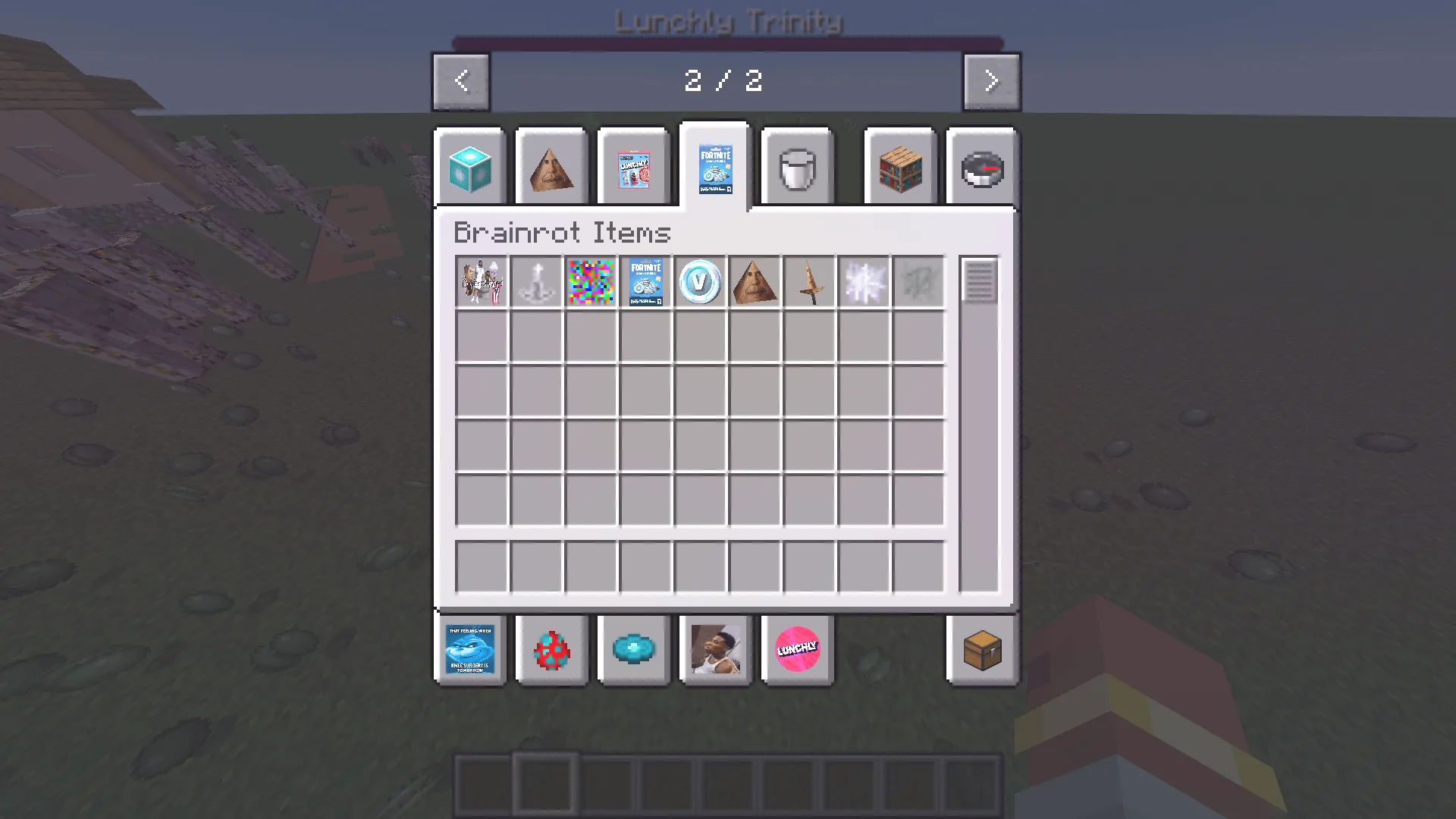 Brainrot+, Моды, Minecraft