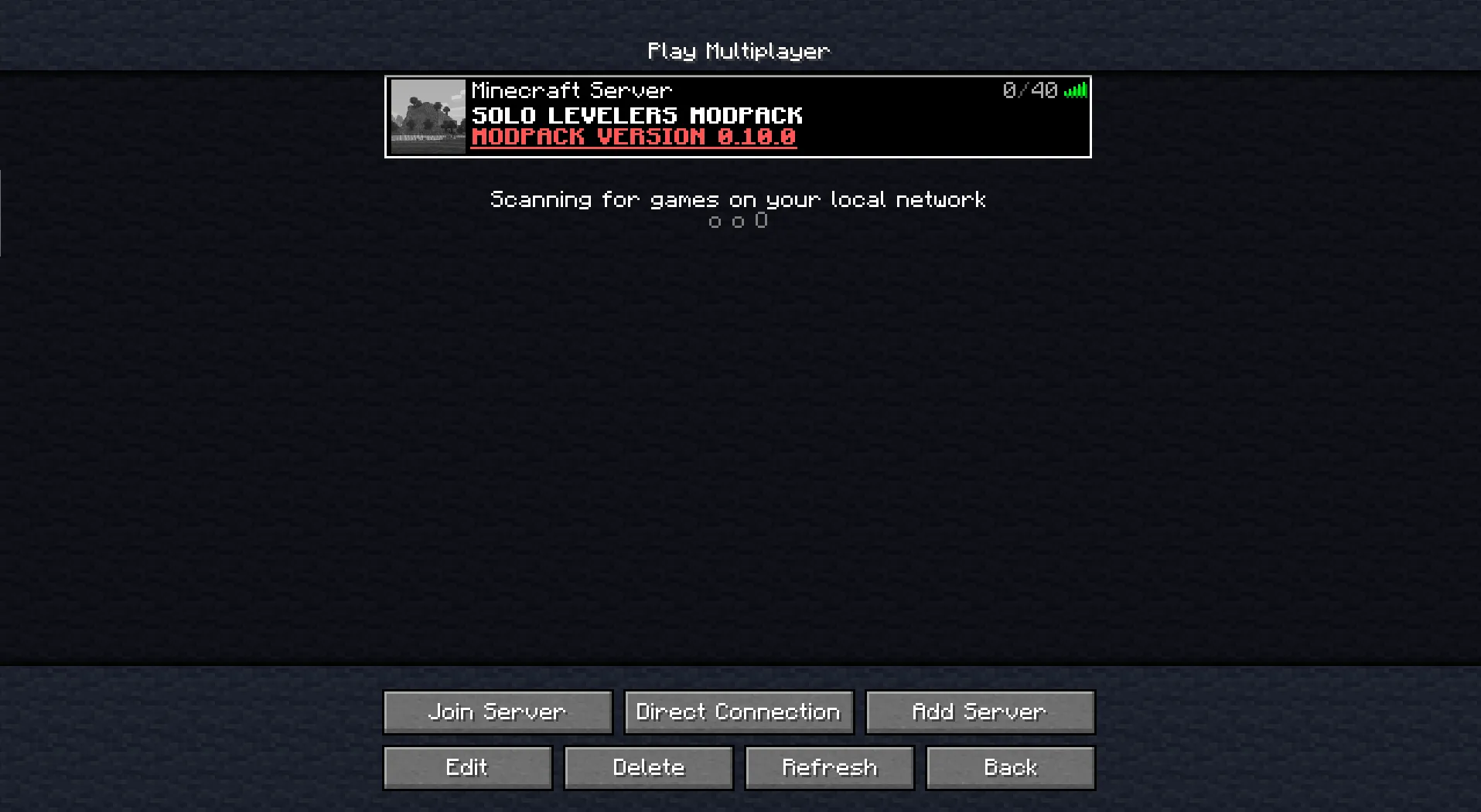 Solo Levelers RPG — скриншот 11 (Модпаки, Minecraft)