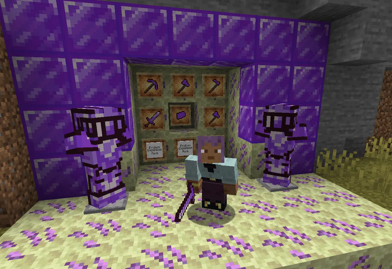 Eridium ore pack. , Моды, Minecraft