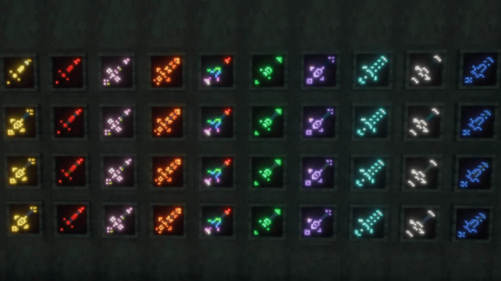 Glowing Trim Ultimate — скриншот 6 (Текстуры, Minecraft)