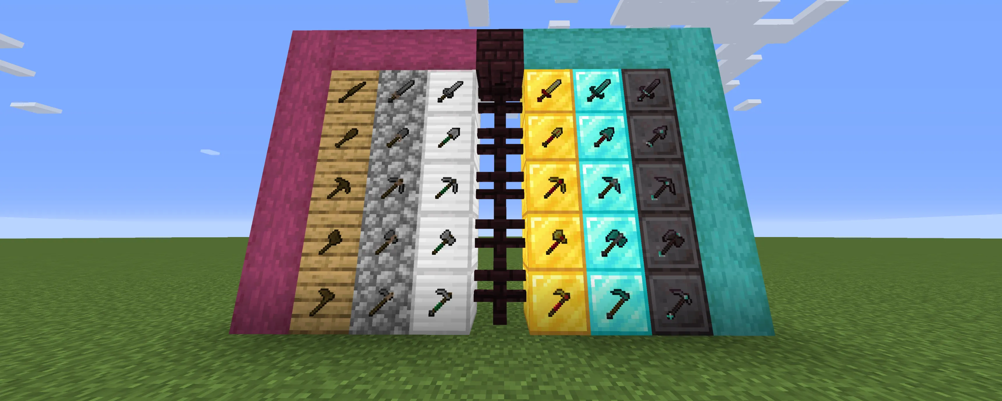 KingDee's Tool Tweaks — скриншот 1 (Текстуры, Minecraft)