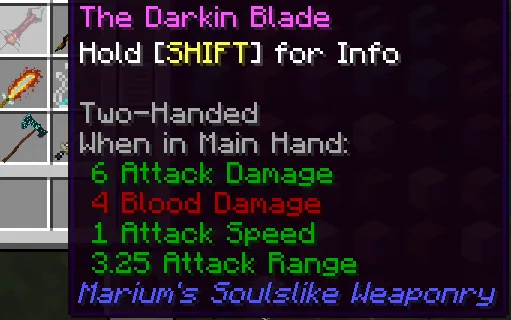 RPGDamageOverhaul, Моды, Minecraft