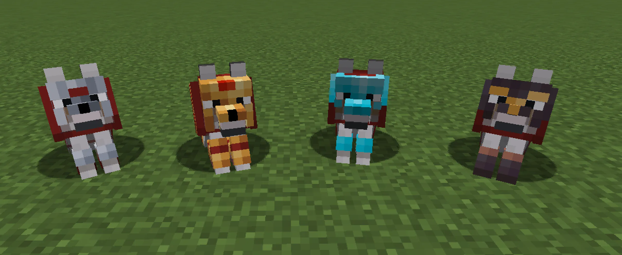 More Wolf Armors — скриншот 2 (Моды, Minecraft)