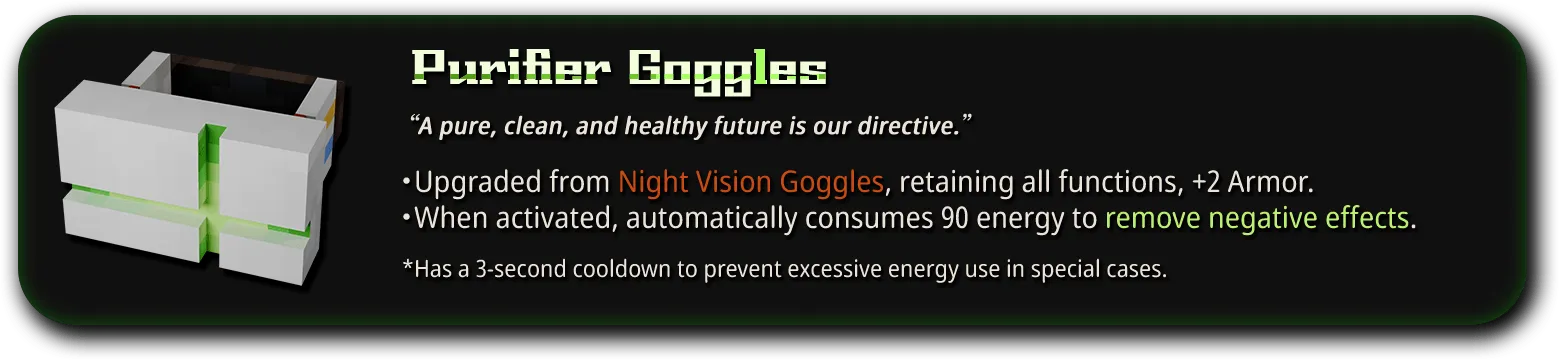 Calypso's Night Vision Goggles — скриншот 5 (Моды, Minecraft)