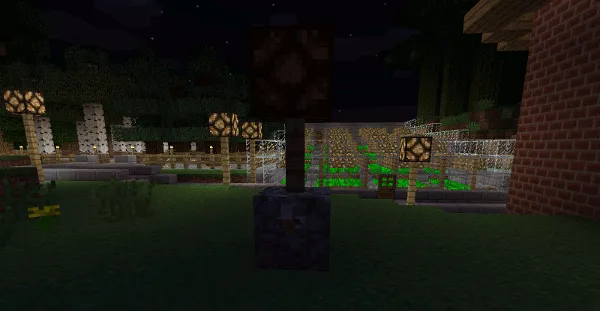 FenceLamps — скриншот 2 (Плагины, Minecraft)