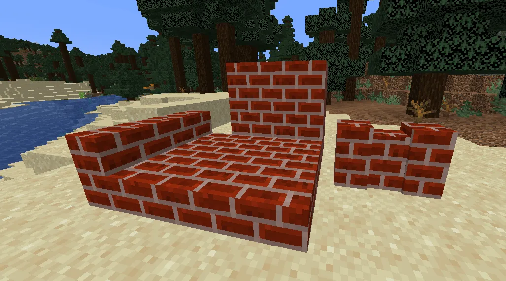 Brick Pyramid Infdev - UpPort, Моды, Minecraft