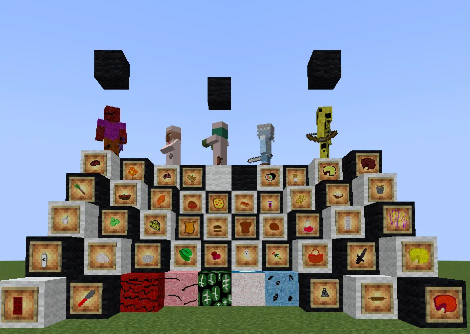 Mo'meals, Моды, Minecraft