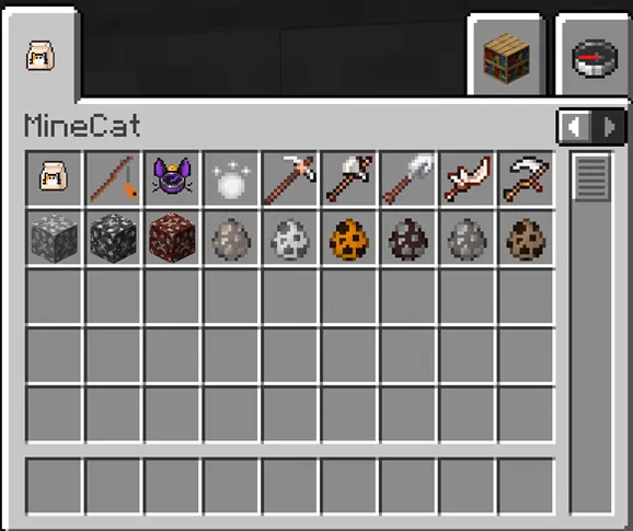 MineCat, Моды, Minecraft