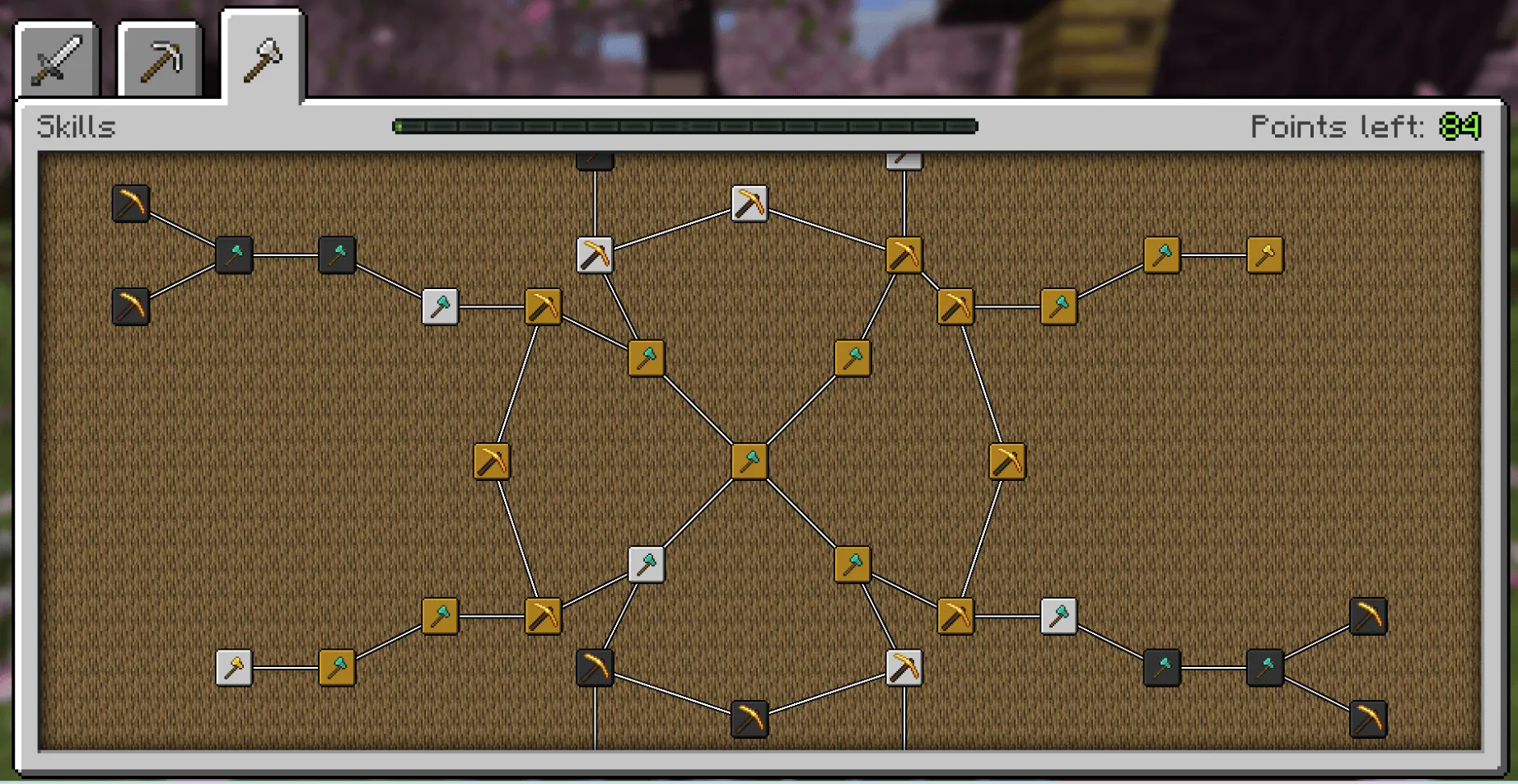Stronger Skill Tree for Pufferfish's Skills — скриншот 2 (Моды, Minecraft)