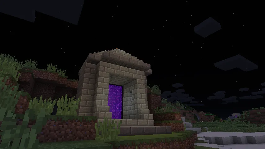 Portal Stones Plugin — скриншот 1 (Плагины, Minecraft)