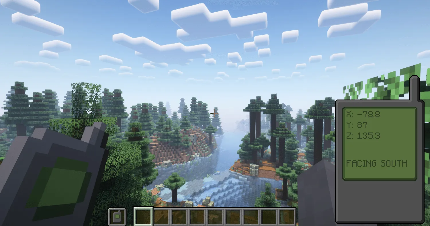 Simple GPS [Forge/NeoForge], Моды, Minecraft