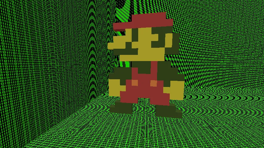 An 8-bit adventure, Карты, Minecraft