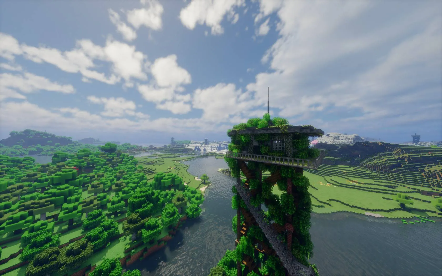 ChaosZPack Remastered: Structures ! [Watchtowers], Моды, Minecraft