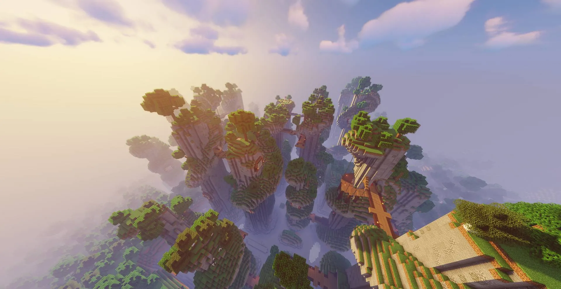 Lios Spiral Tower Villages — скриншот 11 (Моды, Minecraft)