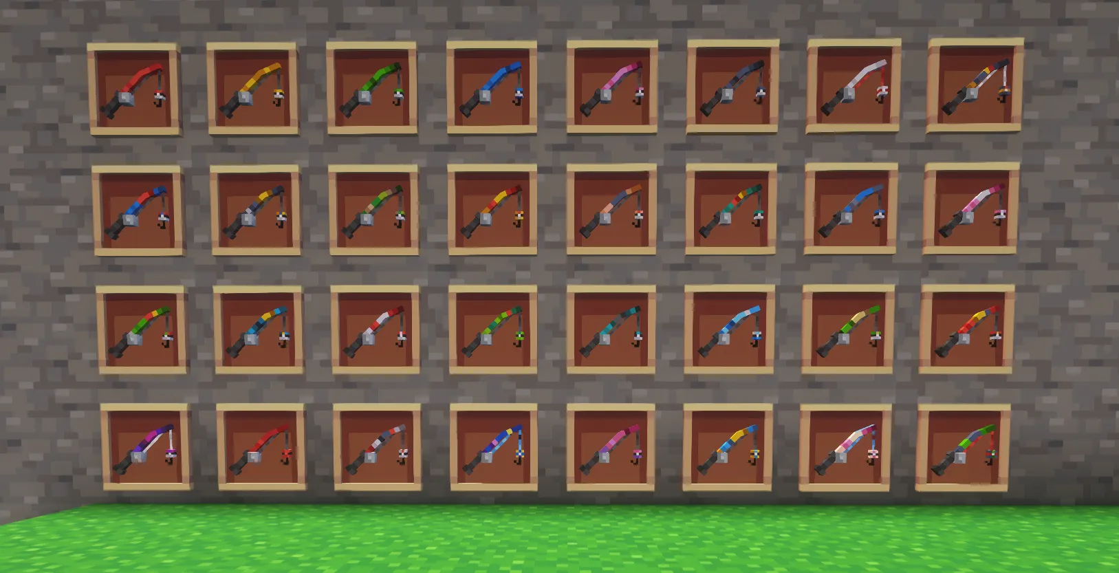 Cobblemon 3D Poke Rods, Текстуры, Minecraft