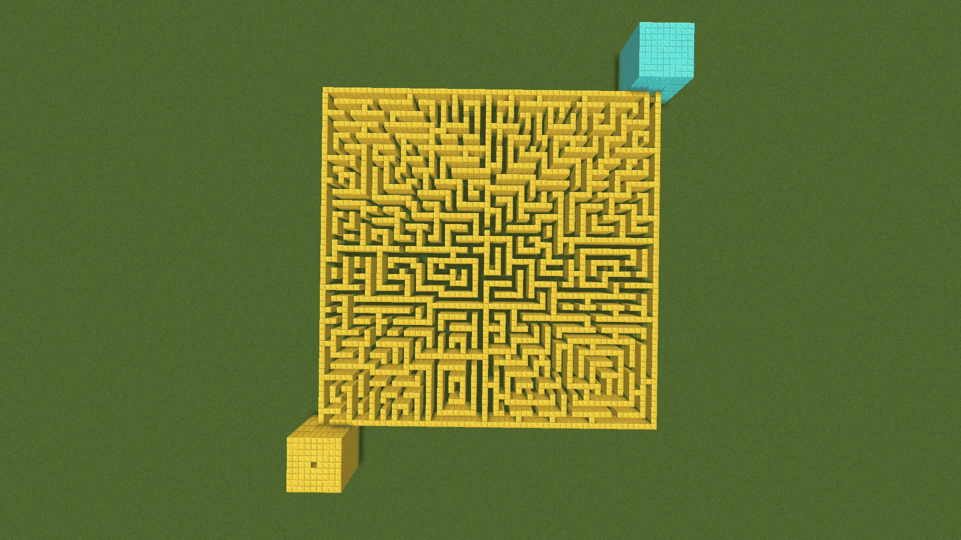 Gold maze — скриншот 3 (Карты, Minecraft)