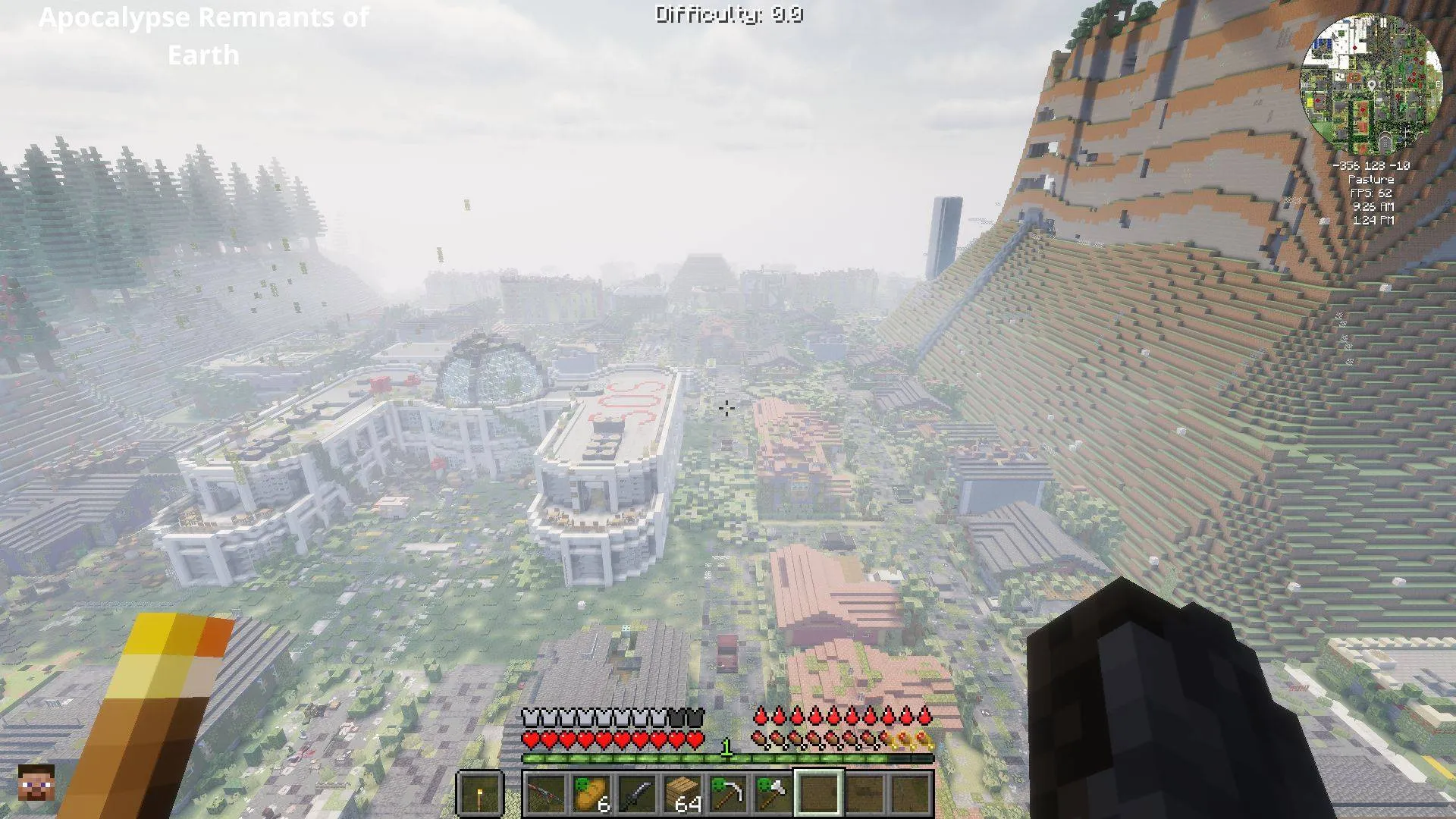 Apocalypse Remnants of Earth - A Modern Zombie Apocalypse     [TACZ] [Custom Generation] [Ready to go] — скриншот 3 (Модпаки, Minecraft)