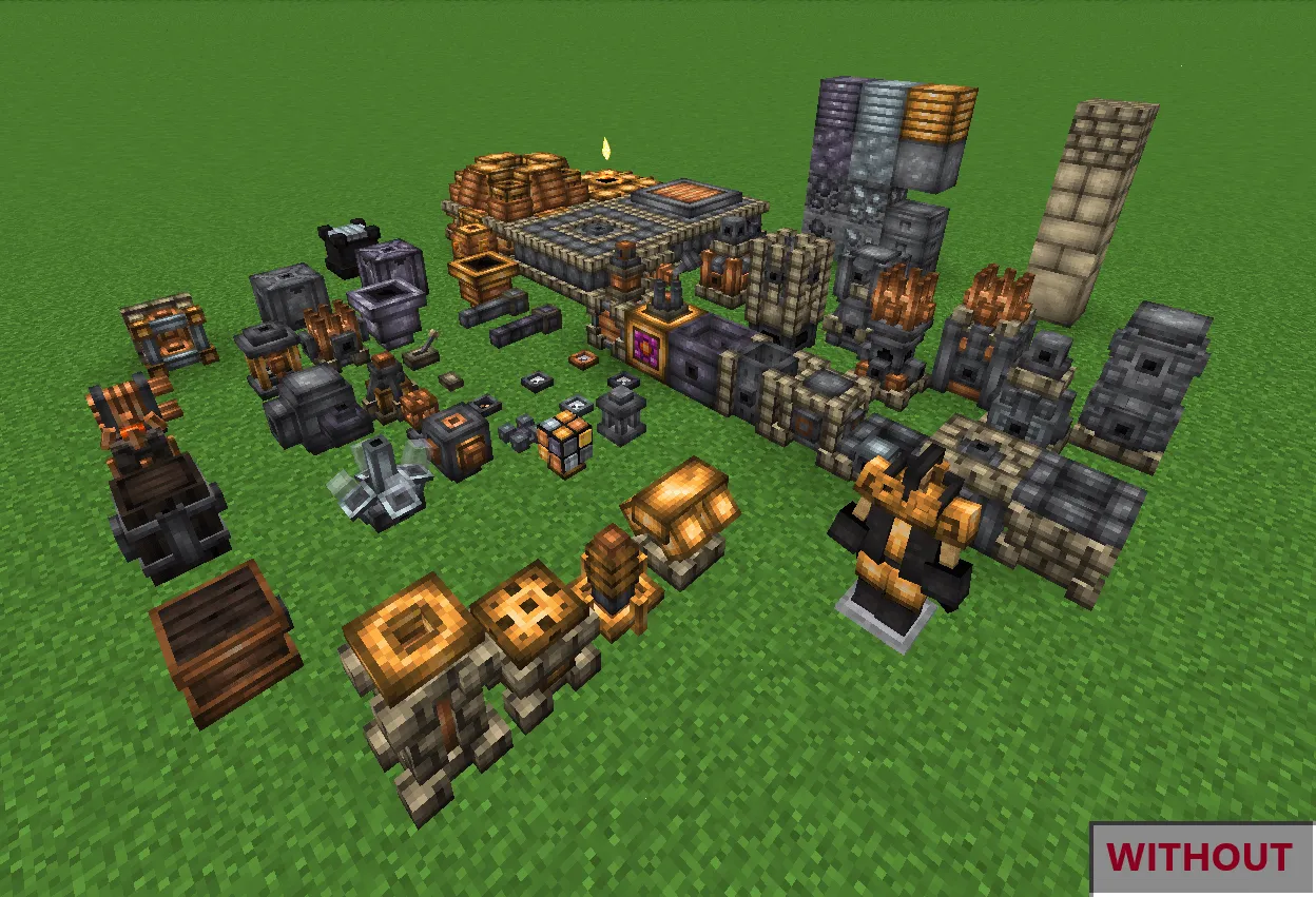 Embers Retextured — скриншот 9 (Текстуры, Minecraft)