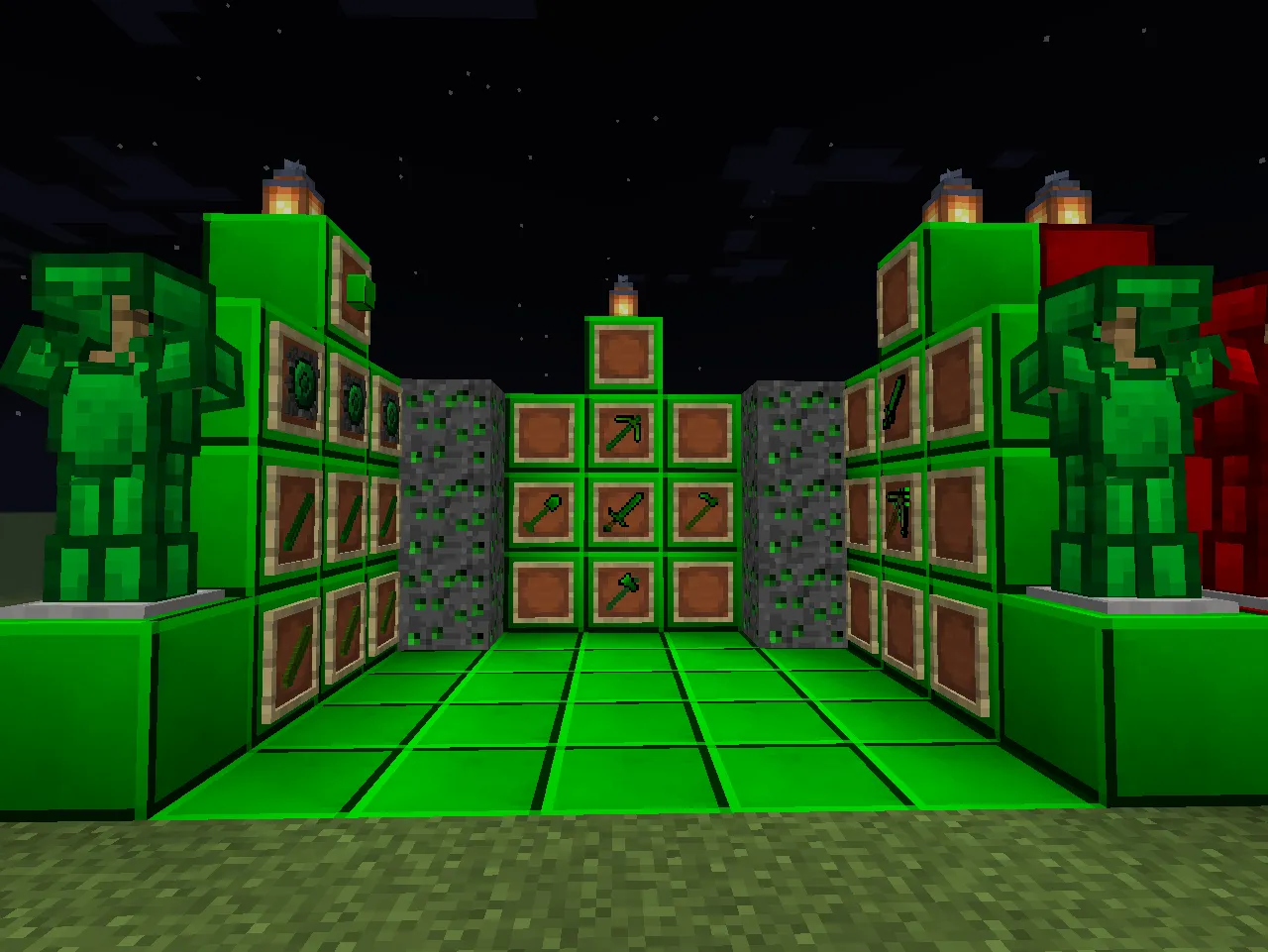 The armor of the fives — скриншот 5 (Моды, Minecraft)