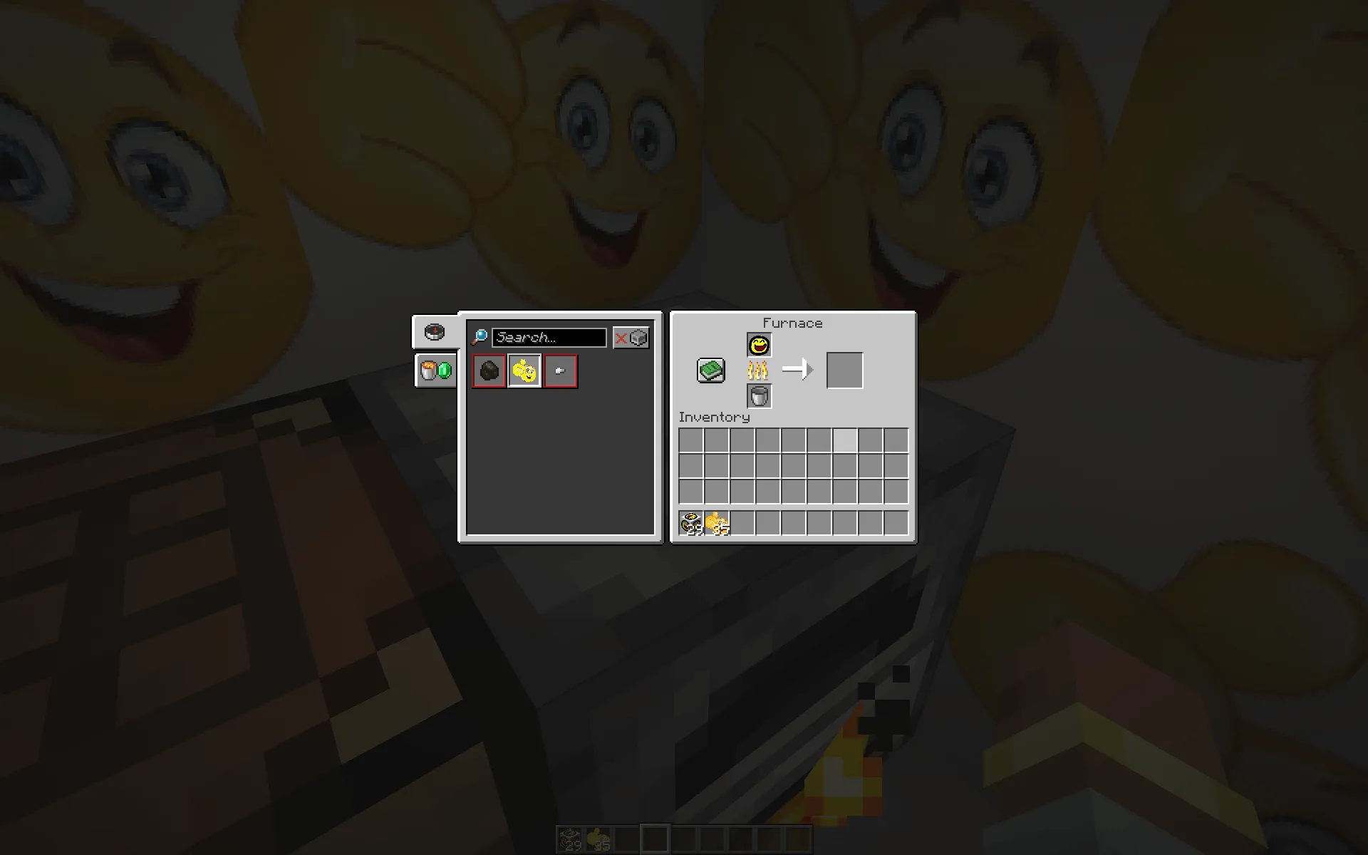 Smiley Smelting, Моды, Minecraft