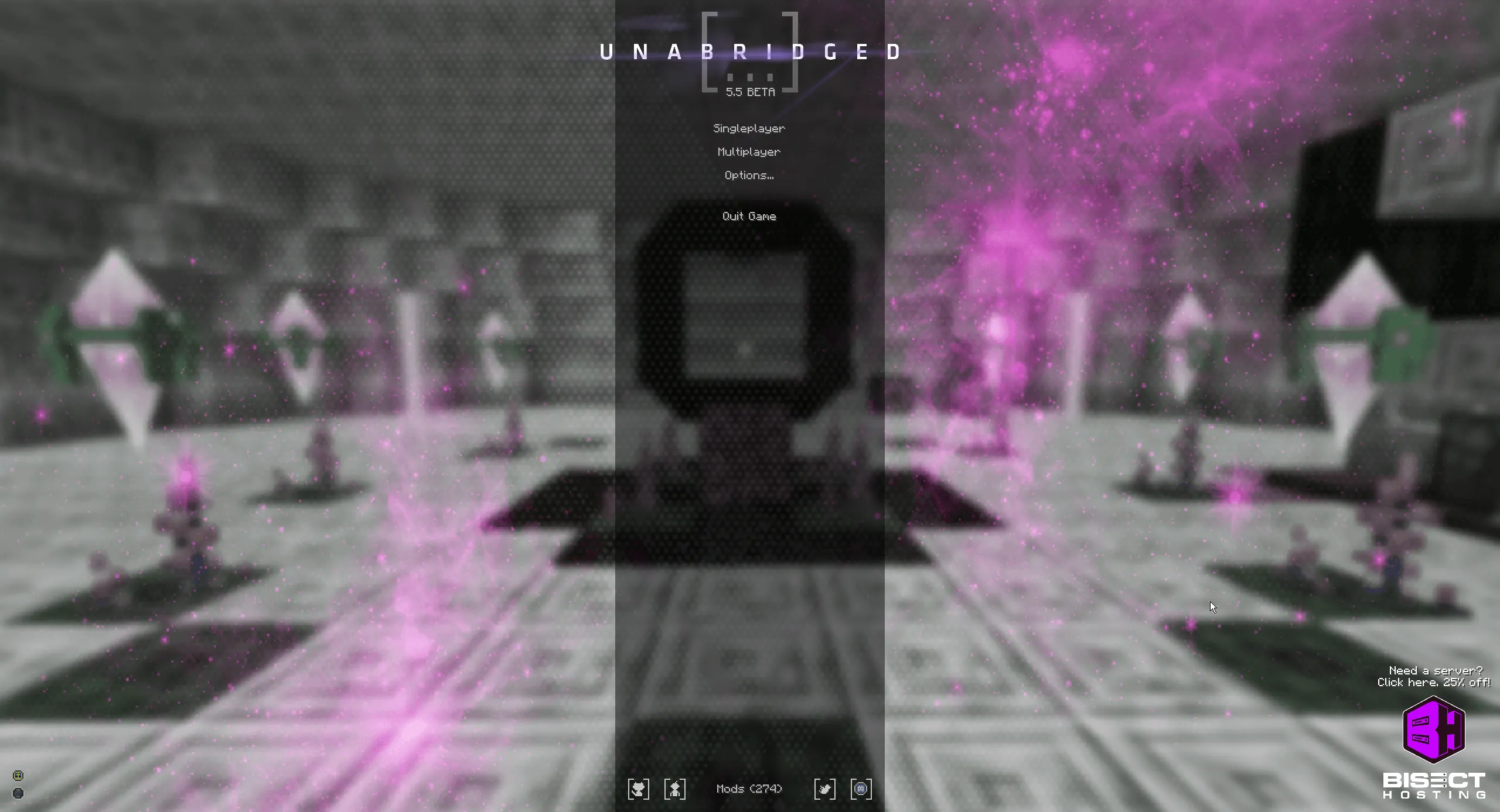 Unabridged V — скриншот 1 (Модпаки, Minecraft)