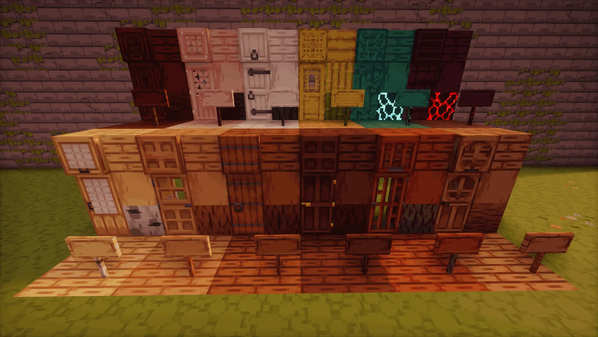 Minebox Plus, Текстуры, Minecraft